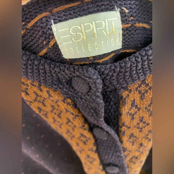 Vintage! ESPIRIT cardigan - Picture 1 of 8